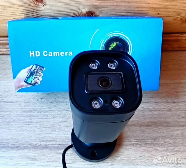 5мп Комплект видеонаблюдения на 4 камеры