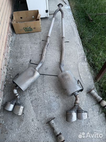 Глушитель на infiniti FX 35,37,50 s51