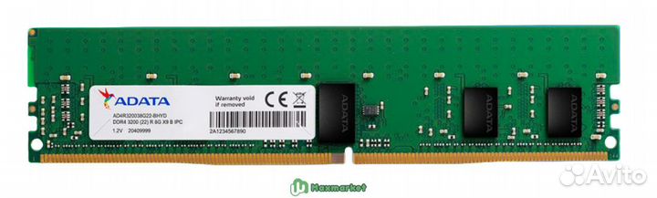 Оперативная память adata AD4R320038G22-bssc 8 гб