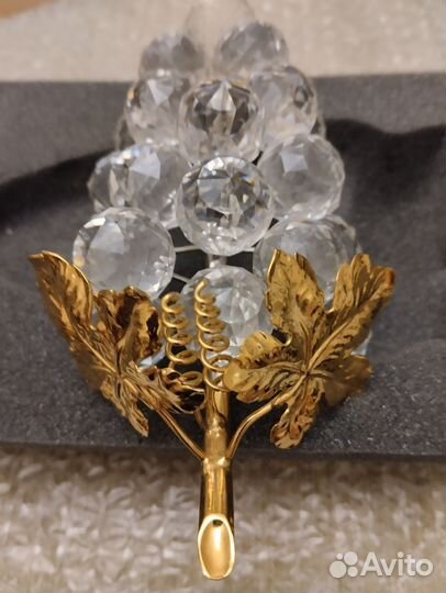 Swarovski Silver Crystal weintraube