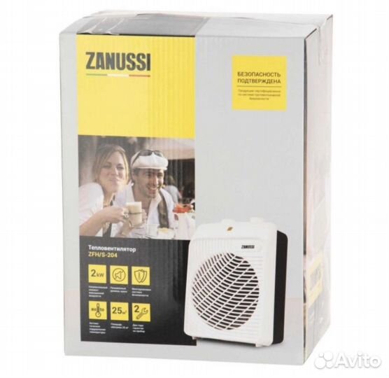 Тепловентилятор Zanussi ZFH/S-204