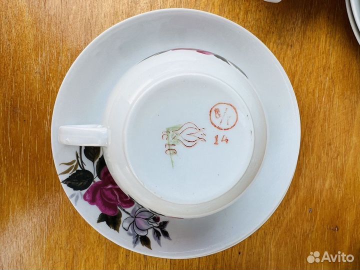 Чайный сервиз СССР Пролетарий