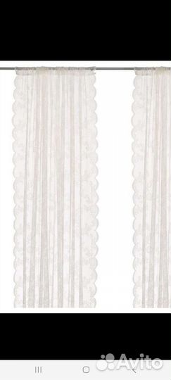 Тюль Альвине Alvine Spets Икея