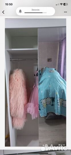 Шкаф для одежды с полками бу