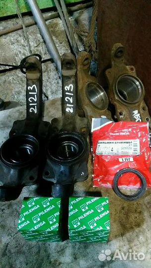 Кулаки на Ниву и Шевроле Ниву с подшипником ивеко