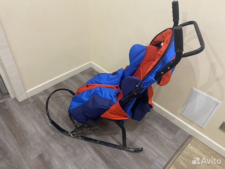 Коляска санки