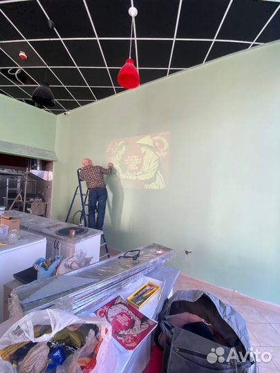 Аренда проектора и экрана