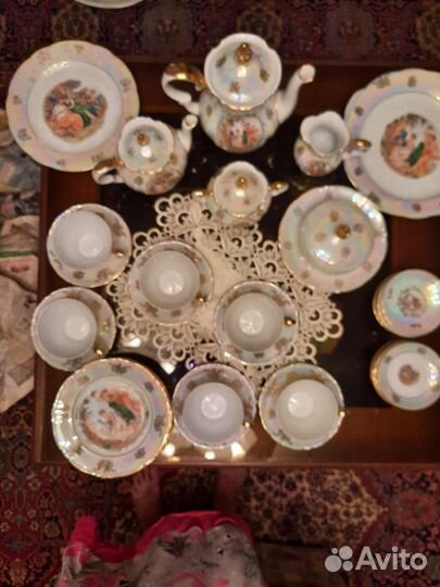 Чайный сервиз гдр кахла