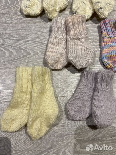 Носочки для новорожденного