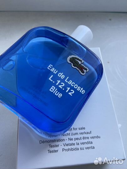 Тестер Lacoste Eau De Lacoste L.12.12 Bleu EDT