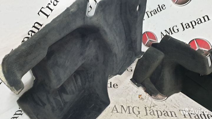 Обшивка багажника на Mercedes W140 CL/SEC