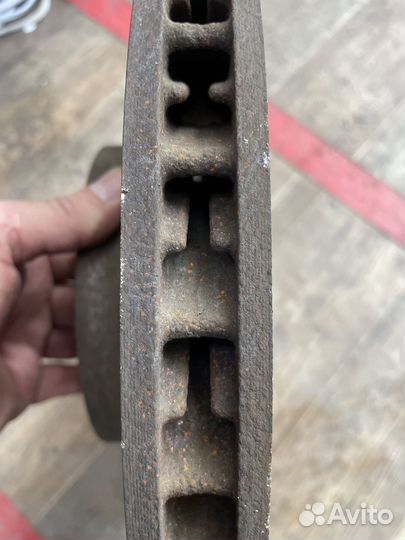 Тормозные диски на porsche cayenne