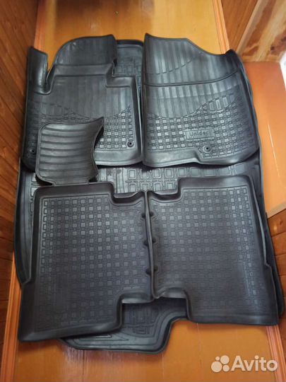 Коврики салона Santa fe 3 DM