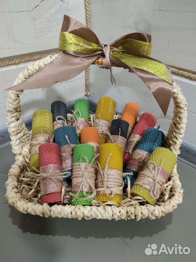 Вощина цветная