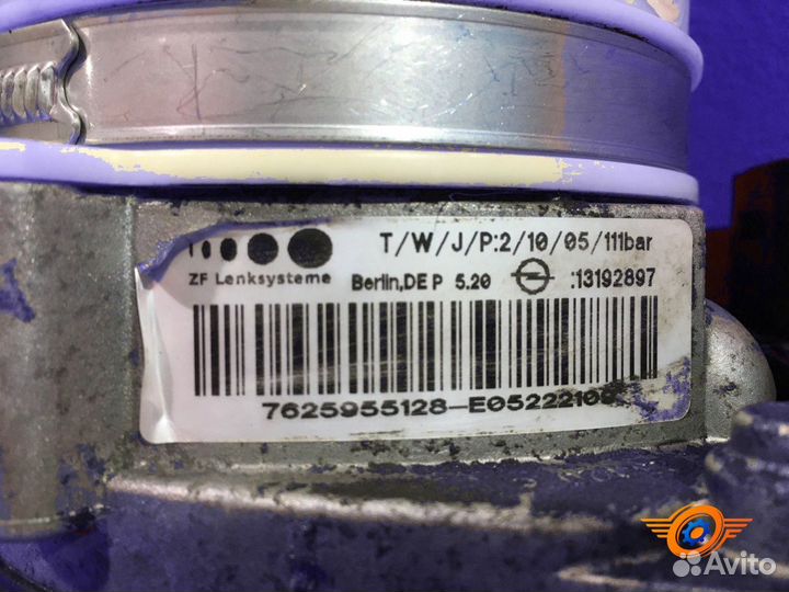 Эгур Opel Astra H хетчбэк Z18XER (2H0) 1.8L 1796