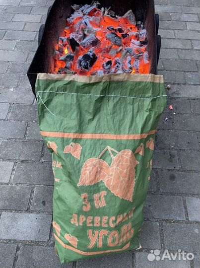 Древесный уголь оптом