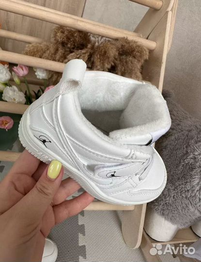 Кеды демисезонные утепленные