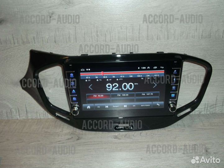 Магнитола 2DIN LADA Vesta Android физ. кнопки