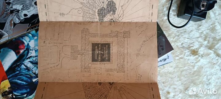 Карта мародеров Гарри Поттер