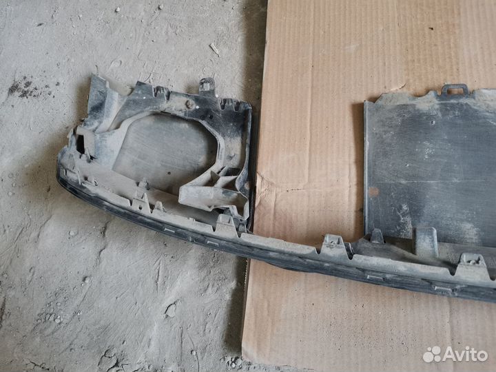 Юбка заднего бампера Audi TT