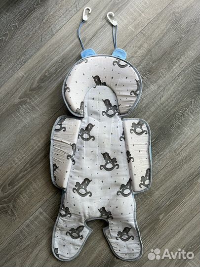 Матрасик-вкладыш в коляску и авто-кресло