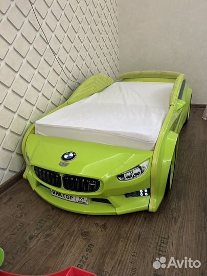 Кровать машина объемная (3d) EVO 