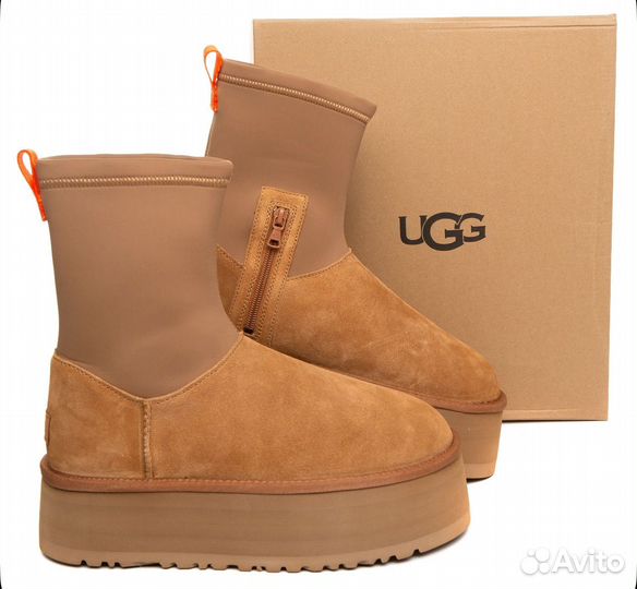 Женские угги UGG Classic Dipper Chestnut