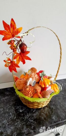 Грибочки из зефира