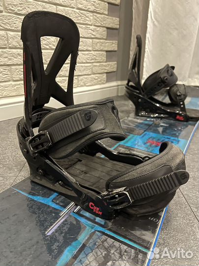 Сноуборд burton process крепления burton custom