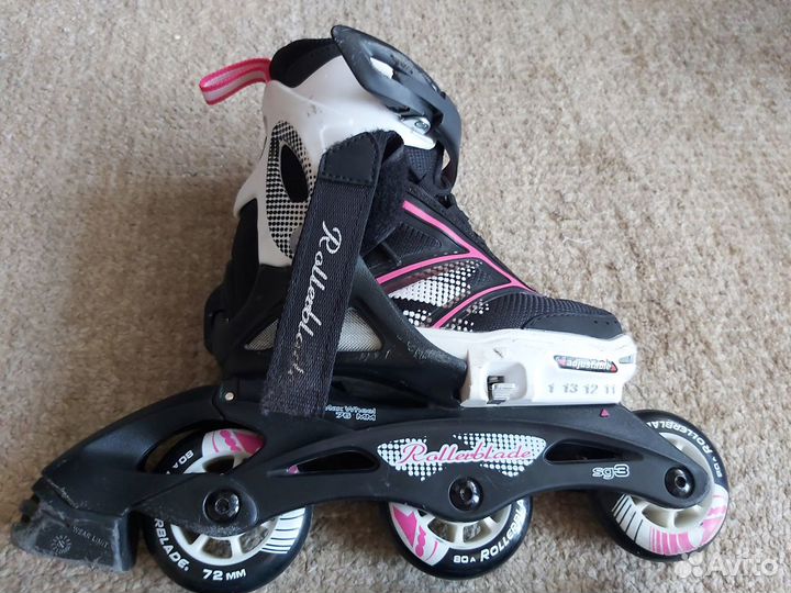 Детские ролики Rollerblade spitfire G 2016