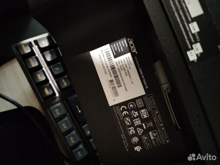 Монитор Acer KA242Ybi FHD 24 75Гц