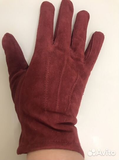 Перчатки женские замшевые 8.0