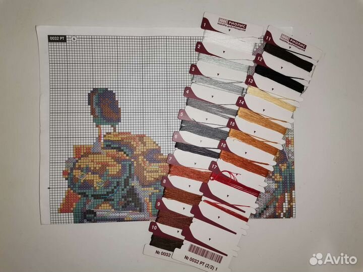 Набор для вышивания Риолис Рт 0032 (остатки)