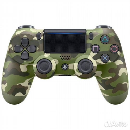Геймпад PS4 DualShock 4 v2, Зеленый камуфляж