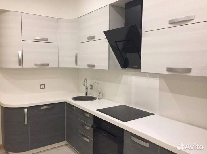 Кухня угловая матовая. Рассрочка