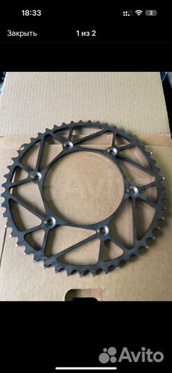 Изготовление ведомых звёзд на мотоцикл