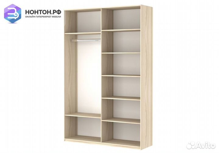 Шкаф-купе Нонтон 2-дверный дуб сонома