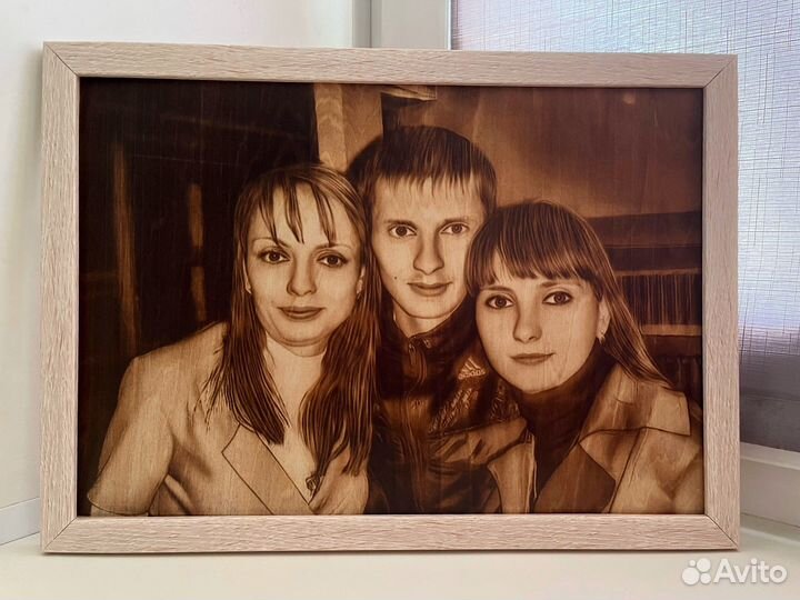 Фото на дереве, картины по фото