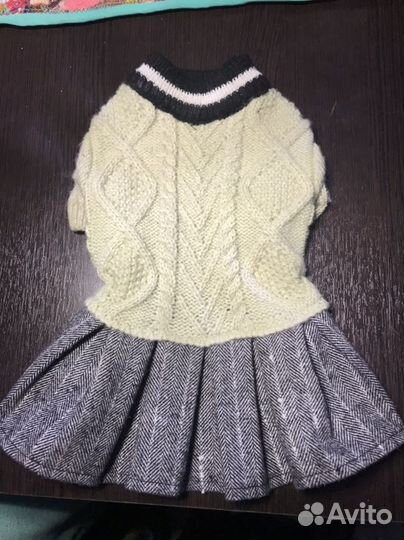 Платье для щенка или маленькой собачки