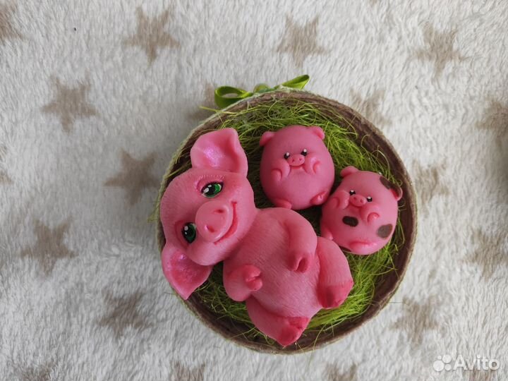 Волшебные корзинки с набором мыла