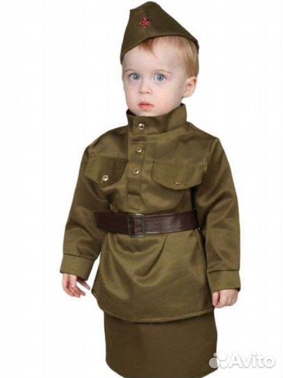 Костюм военный для малышей