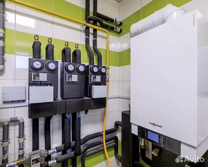 Установка автоматики отопления дома zont WiFi GSM