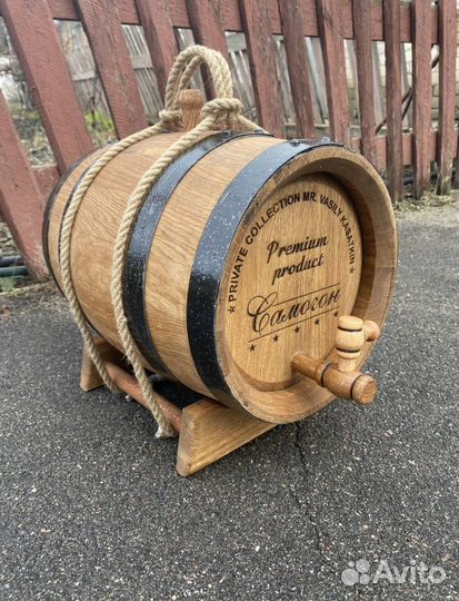 Дубовая бочка 10 литров (Чита)