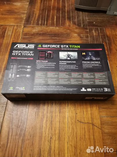 Asus GTX titan коробка