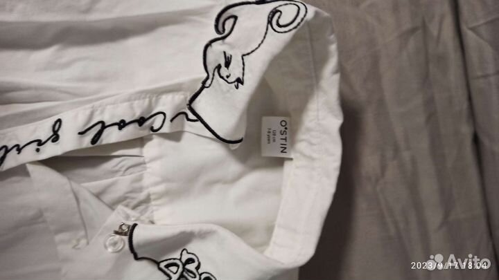 Блузки школьные 122 128