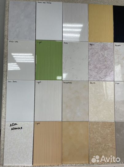 Керамическая настенная плитка, керамогранит