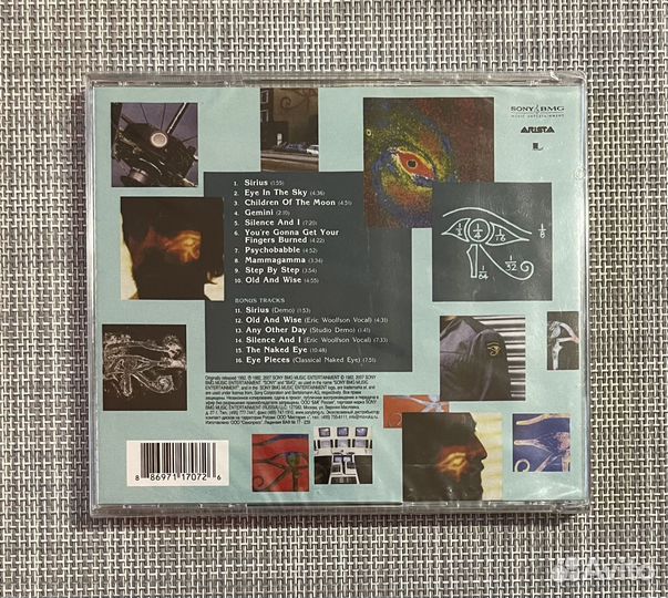 The Alan Parsons Project - Eye In The Sky CD Rus