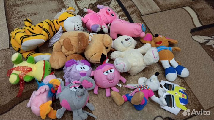 Мягкие игрушки пакетом бесплатно