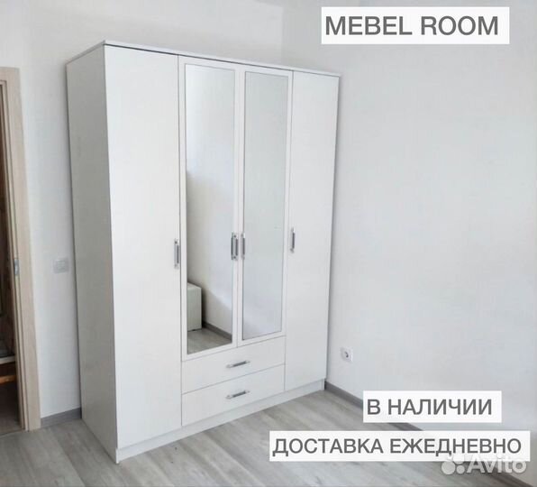 Шкаф распашной с зеркалом