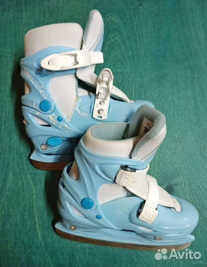 Коньки детские раздвижные 30-33